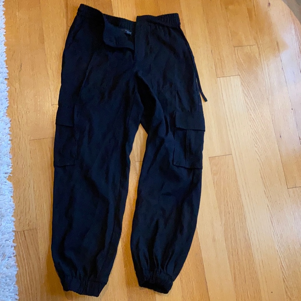 Black Zara cargo pants